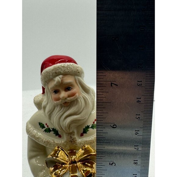 NIB Lenox Santa's Holiday Gift Figurine Christmas Decor - Picture 8 of 8